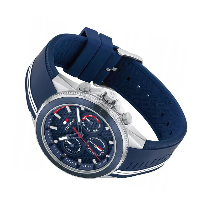 Tommy Hilfiger Aiden Chronograph Blue Dial Men's Watch- 1791859